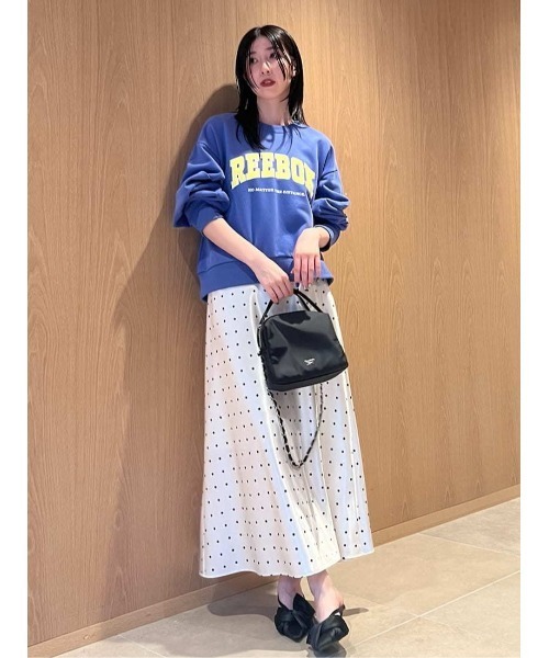 FRAY I.D（フレイアイディー）の「【Reebok× FRAY I.D】ナイロンハンドルバッグ（ハンドバッグ・レディース・シルバー/ブラック/ライトブルー/ブラウン・F）」の20枚目の写真