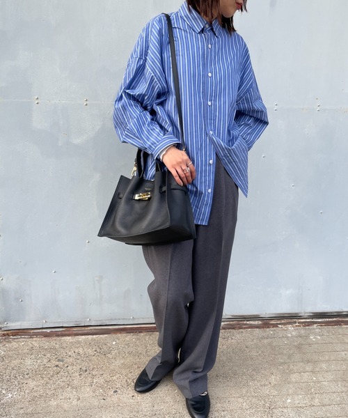 VIOLAd'ORO（ヴィオラドーロ）の「[VIOLAd’ORO / ヴィオラドーロ] TRERO イタリアンレザー2WAYバッグ（トートバッグ・レディース・ブラック・ONE SIZE）」の22枚目の写真