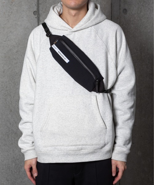 MAKAVELIC（マキャベリック）の「CLOTH SASH SHOULDER BAG（ショルダーバッグ・メンズ・ベージュ/ダークグレー/ダークネイビー/カーキ・ONE SIZE/FREE）」の4枚目の写真