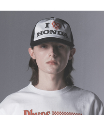 PHYPS MOTORCYCLE（フィップスモーターサイクル）の「I Love Honda Trucker Cap_Black（キャップ）」