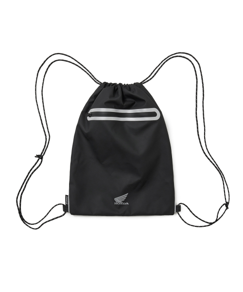 PHYPS MOTORCYCLE（フィップスモーターサイクル）の「Original WIng Logo Waterproof Drawstring Bag Black（バックパック/リュック・レディース・その他・FREE）」の3枚目の写真