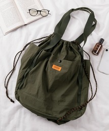 UNIVERSAL OVERALL（ユニバーサルオーバーオール）の「【94】【UNIVERSAL OVERALL/ユニバーサルオーバーオール】ワンポイントロゴ刺繍 シンゲンブドウバッグ/大容量/69L（ショルダーバッグ）」