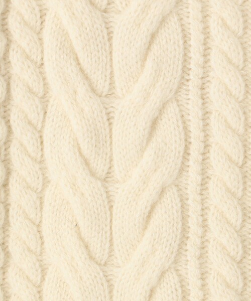 アランニット ビルドネックプルオーバー（ニット/セーター）｜MACPHEE