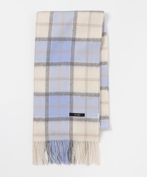 セール】カシミヤ混チェックストール（マフラー）｜URBAN RESEARCH