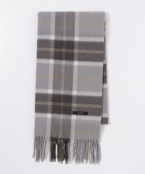 アーバンリサーチ ロッソ（URBAN RESEARCH ROSSO）/カシミヤ混チェックストール セール】カシミヤ混チェックストール（マフラー）｜URBAN RESEARCH