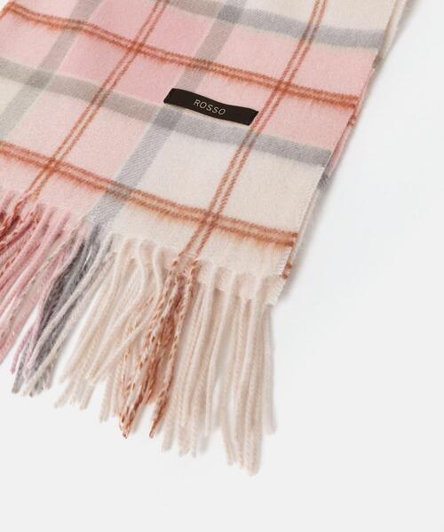 セール】カシミヤ混チェックストール（マフラー）｜URBAN RESEARCH