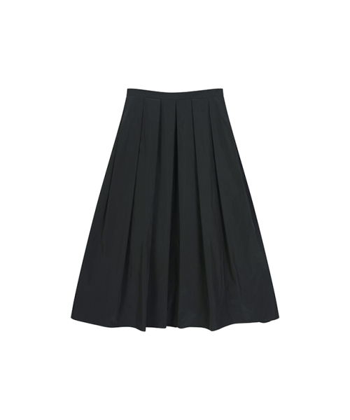 PLASTIC ISLAND(プラスティックアイランド)の「タックボリュームロングスカート PR2WS363(スカート・レディース・ブラック・SMALL/MEDIUM)」の6枚目の写真