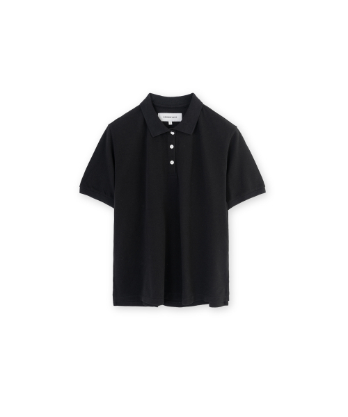 W Vintagе cotton pick T‑shirt, чёрный