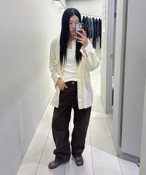 INSILENCE WOMEN(インサイレンスウーマン)の「WスピマコットンUネックスリーブレスIVORY(Tシャツ/カットソー・レディース・その他・SMALL/MEDIUM)」の11枚目の写真