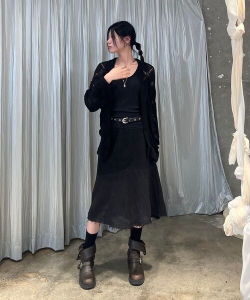 INSILENCE WOMEN(インサイレンスウーマン)の「WスピマコットンUネックスリーブレスIVORY(Tシャツ/カットソー・レディース・その他・SMALL/MEDIUM)」の10枚目の写真