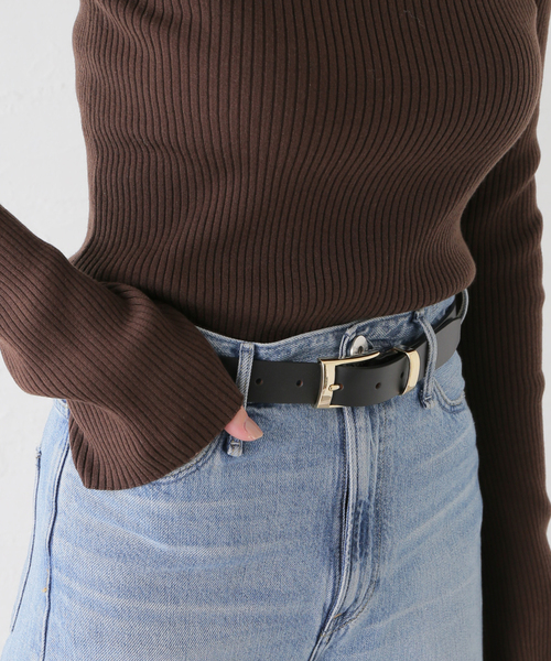 plage（プラージュ）の「LEFIJE / レフィエ 25MM G BACKLE ベルト（ベルト・レディース・ブラック・FREE）」の2枚目の写真