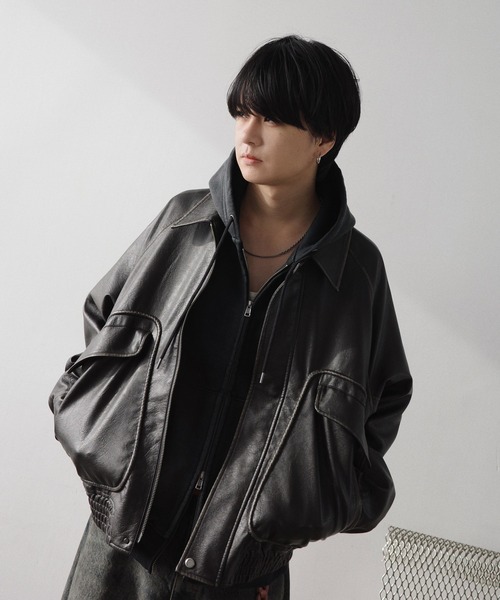 WYM LIDNM(ウィム バイ リドム)の「ジップアップパーカー(パーカー・メンズ・グレー・L)」の14枚目の写真