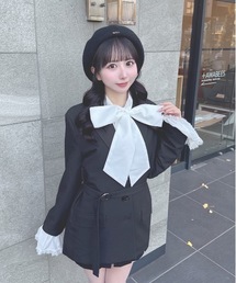 one way（ワンウェイ）の「フリルカフステーラージャケット（テーラードジャケット）」