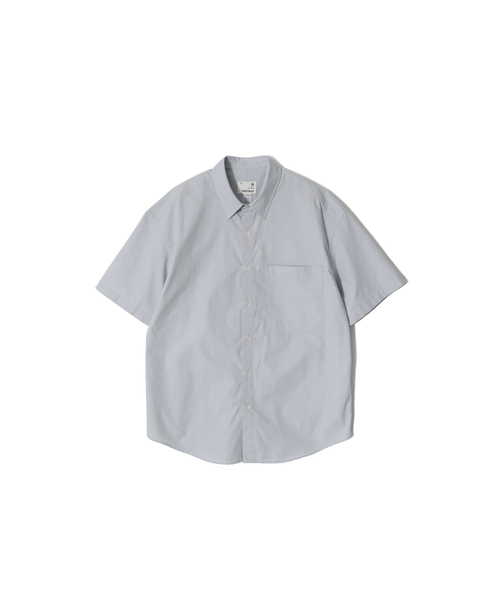 HORLISUN(ホーリーサン)の「Poole Extra Typewriter Shirt Light Blue(シャツ/ブラウス・レディース・その他・LARGE/MEDIUM/SMALL)」の1枚目の写真