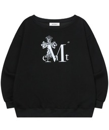 .KOM（ドットコム）の「A'GEM/9 × .kom 『MUCENT/ムセント』 SAHARA GRADATION LEOPARD CROSS ONE SHOULDER MTM/サハラグラデーションホッピークロスワンショルダースウェットシャツ（スウェット）」