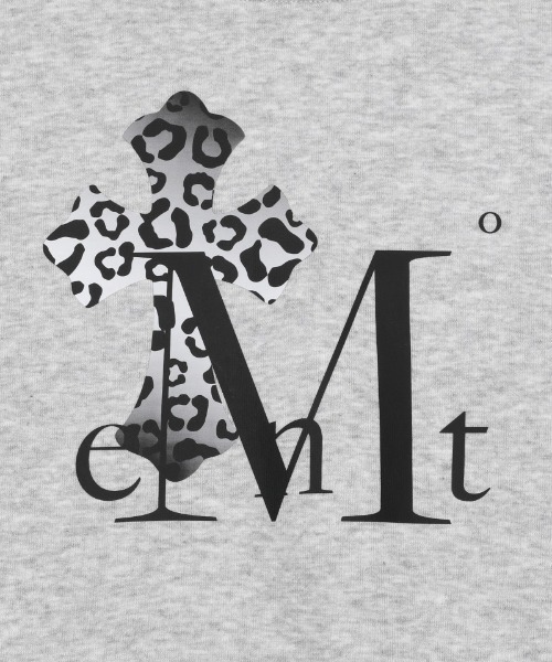 MUCENT(ムセント)の「A'GEM/9 × .kom 『MUCENT/ムセント』 SAHARA GRADATION LEOPARD CROSS ONE SHOULDER MTM/サハラグラデーションホッピークロスワンショルダースウェットシャツ(スウェット・レディース・グレー/ブラック・FREE)」の4枚目の写真