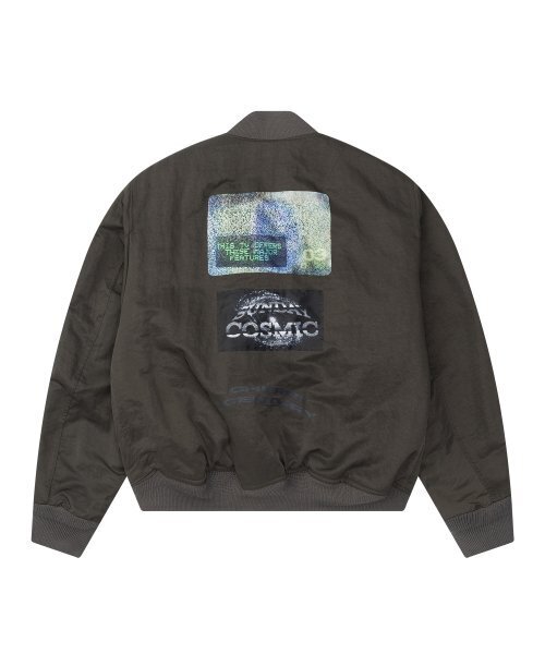 SUNDAY FRUIT MARKET(サンデーフルーツマーケット)の「SUNDAY COSMIC BOMBER JACKET KHAKI(ブルゾン・メンズ・その他・MEDIUM/LARGE)」の2枚目の写真