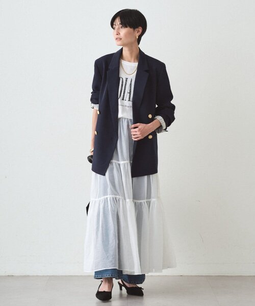 LOUNGEDRESS（ラウンジドレス）の「RADIANCEロンT（Tシャツ/カットソー・レディース・オフホワイト・FREE）」の8枚目の写真