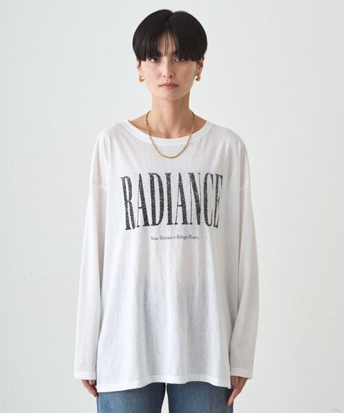 LOUNGEDRESS（ラウンジドレス）の「RADIANCEロンT（Tシャツ/カットソー・レディース・オフホワイト・FREE）」の10枚目の写真
