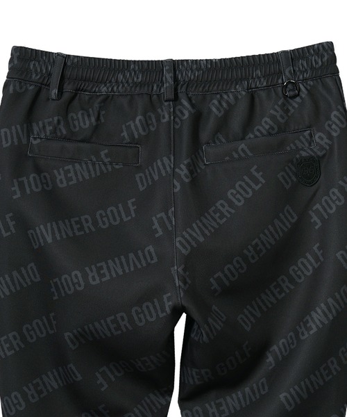 DIVINER GOLF（ディバイナー ゴルフ）の「【DIVINER GOLF】ポンチ総柄ロゴスタンドジャケットセットアップ メンズ ゴルフウェア 上下セット ジャージ ストレッチ 春服 冬服（セットアップ・メンズ・ブラック・XXL/XL/L/M）」の20枚目の写真