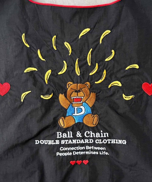 DOUBLE STANDARD CLOTHING（ダブルスタンダードクロージング）の「[Ball&Chain×DOUBLE STANDARD CLOTHING]バナナベア ミニショッピングバッグ（エコバッグ/サブバッグ・レディース・オフホワイト/ブラック・M）」の5枚目の写真
