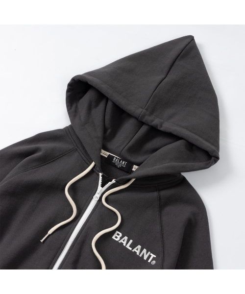 BALANT(バラント)の「ホープアンドファッション ジップアップフードパーカー - ダークグレー(パーカー・メンズ・その他・MEDIUM/LARGE)」の4枚目の写真