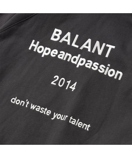 BALANT(バラント)の「ホープアンドファッション ジップアップフードパーカー - ダークグレー(パーカー・メンズ・その他・MEDIUM/LARGE)」の7枚目の写真