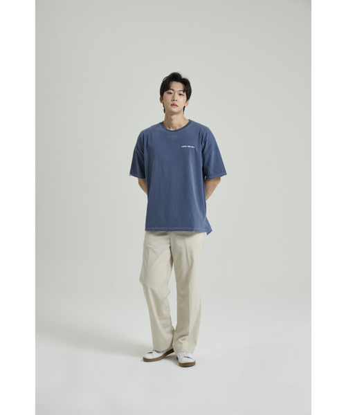 SELFISHAFFECTION(セルフィッシュ アフェクション)の「Distressed Figment Washed T-Shirt (Navy)(Tシャツ/カットソー・メンズ・その他・LARGE)」の4枚目の写真