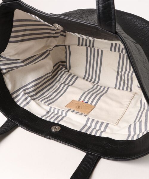 Scrap Book(スクラップブック)の「【SOUS LES PAVES】ビッグトートバッグ(トートバッグ・レディース・ブラック・FREE)」の4枚目の写真