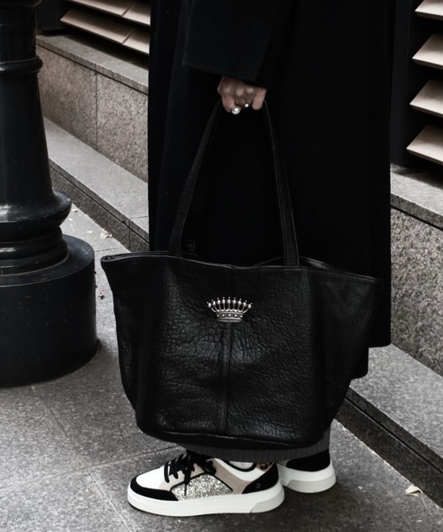 Scrap Book(スクラップブック)の「【SOUS LES PAVES】ビッグトートバッグ(トートバッグ・レディース・ブラック・FREE)」の6枚目の写真