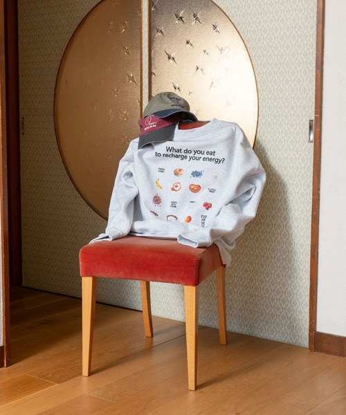 niko and...（ニコアンド）の「【にっぽんのASAGOHAN】ネバネバビーンコラボキャップ（キャップ・レディース・カーキ/ボルドー・0）」の4枚目の写真