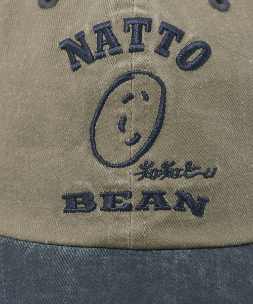 niko and...（ニコアンド）の「【にっぽんのASAGOHAN】ネバネバビーンコラボキャップ（キャップ・レディース・カーキ/ボルドー・0）」の17枚目の写真