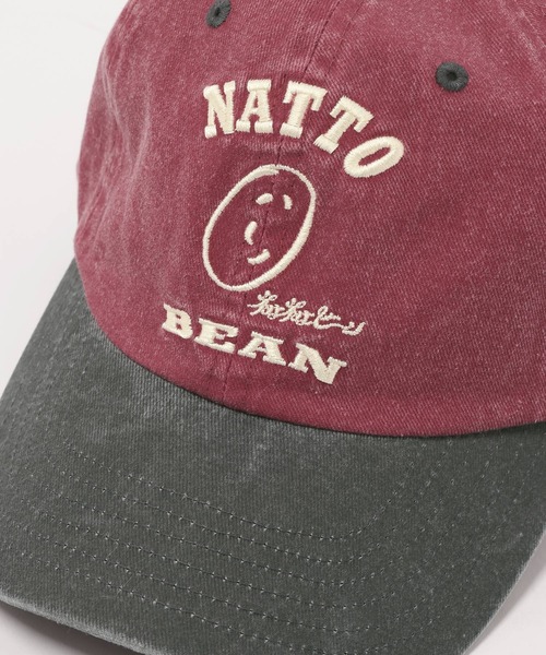 niko and...（ニコアンド）の「【にっぽんのASAGOHAN】ネバネバビーンコラボキャップ（キャップ・レディース・カーキ/ボルドー・0）」の19枚目の写真