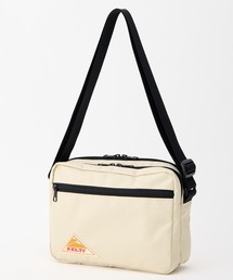 500mlのペットボトル収納可能【KELTY】ES RECTANGLE ZIP SHOULDER M レクタングルジップショルダー M