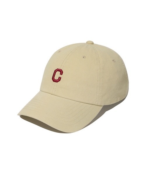 COVERNAT（カバーナット）の「[STANDARD FIT] SMALL C LOGO 3D EMBROIDERY B.B. CAP（キャップ・メンズ・ベージュ/バーガンディー/グリーン系その他・FREE）」の2枚目の写真