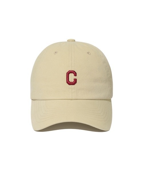 COVERNAT（カバーナット）の「[STANDARD FIT] SMALL C LOGO 3D EMBROIDERY B.B. CAP（キャップ・メンズ・ベージュ/バーガンディー/グリーン系その他・FREE）」の4枚目の写真
