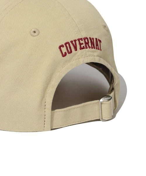 COVERNAT（カバーナット）の「[STANDARD FIT] SMALL C LOGO 3D EMBROIDERY B.B. CAP（キャップ・メンズ・ベージュ/バーガンディー/グリーン系その他・FREE）」の8枚目の写真