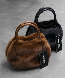 THE CELL.（ザセルドット）の「フェイクファーミニハンドバッグ　FAKE FUR MINI HANDBAG（ハンドバッグ）」