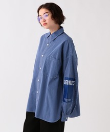 GEORGE'S（ジョージズ）の「エルボーパッチチェツクシャツ（シャツ/ブラウス）」