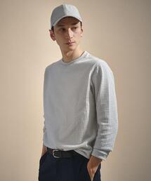 TAKEO KIKUCHI | 千鳥柄 ストレッチ プルオーバー(Tシャツ/カットソー)