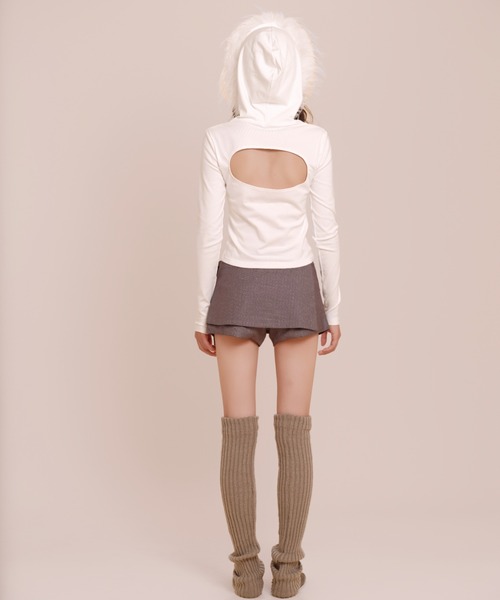 silent(and)（サイレントアンド）の「Rose Waltz Pants Skirt（スカート・レディース・チャコールグレー/グレー・MEDIUM/SMALL）」の17枚目の写真