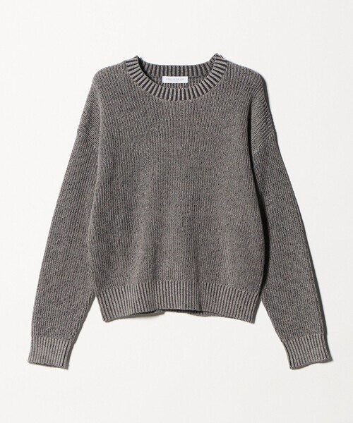 A DAY IN THE LIFE UNITED ARROWS（アデイインザライフユナイテッドアローズ）の「コットン フェードライク アゼニット ‐ウォッシャブル‐＜A DAY IN THE LIFE＞（ニット/セーター・レディース・ダークグレー/オレンジ/ライラック・FREE）」の10枚目の写真