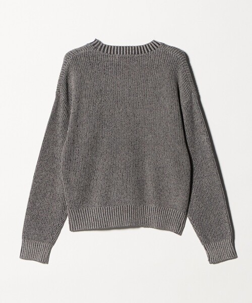 A DAY IN THE LIFE UNITED ARROWS（アデイインザライフユナイテッドアローズ）の「コットン フェードライク アゼニット ‐ウォッシャブル‐＜A DAY IN THE LIFE＞（ニット/セーター・レディース・ダークグレー/オレンジ/ライラック・FREE）」の11枚目の写真