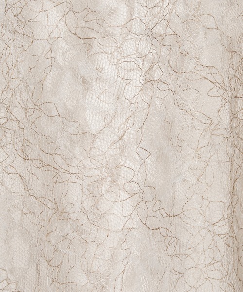 tanakadaisuke(タナカダイスケ)の「【tanakadaisuke/タナカダイスケ】flower lace velvet ribbon cape/フラワーレースベロアリボンケープ/オケージョン/ボレロ(カーディガン/ボレロ・レディース・ブラック/グレー・FREE)」の11枚目の写真