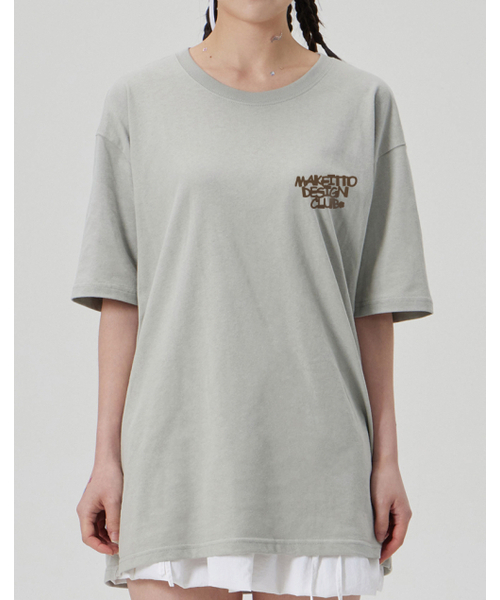 MAKEITTO（メイキット）の「[DESIGN CLUB] CREW NECK TEE_MINT（Tシャツ/カットソー・メンズ・その他・MEDIUM/LARGE/X-LARGE/XX-LARGE）」の6枚目の写真