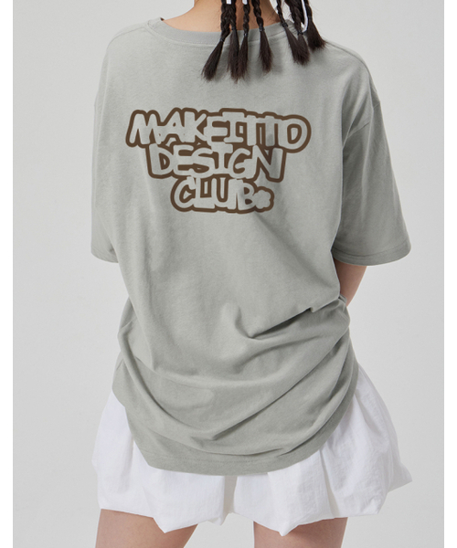 MAKEITTO（メイキット）の「[DESIGN CLUB] CREW NECK TEE_MINT（Tシャツ/カットソー・メンズ・その他・MEDIUM/LARGE/X-LARGE/XX-LARGE）」の7枚目の写真