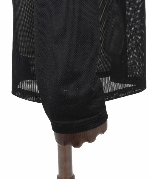 Jih Nunc（ジーヌンク）の「mcg3759-メッシュシアボタンレスカーディガン(JIH-R1143)（カーディガン/ボレロ・メンズ・オートミール/ブラック/グレー・L/M/S）」の15枚目の写真