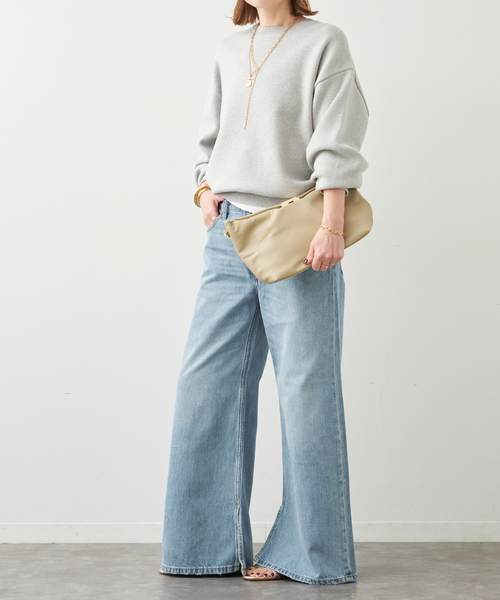 Deuxieme Classe(ドゥーズィエムクラス)の「【RE/DONE/リダン】 LOW RIDER LOOSE(その他パンツ・レディース・スカイブルー・25/24/23)」の10枚目の写真