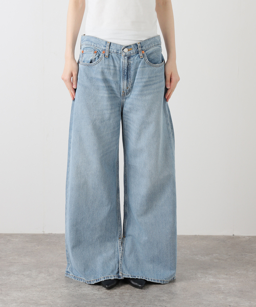 Deuxieme Classe(ドゥーズィエムクラス)の「【RE/DONE/リダン】 LOW RIDER LOOSE(その他パンツ・レディース・スカイブルー・25/24/23)」の16枚目の写真
