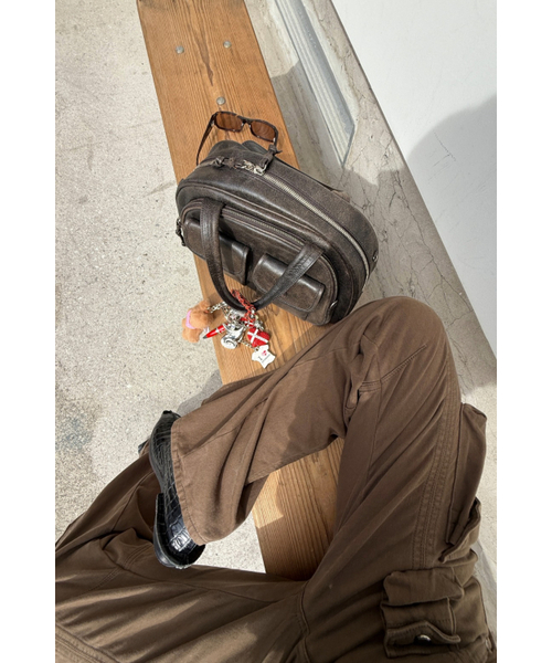 COURONNEの「Buttony Tote 33_RCBTX25652BRD（トートバッグ・レディース・ブラウン・FREE）」の2枚目の写真